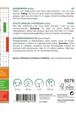 Weibulls Pyntekorg mix økologisk | Økologiske Frø|Frø
