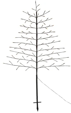 Stemning Pyntetre med 96 LED-pærer H150 cm | Dekorativ Belysning - Utendørs