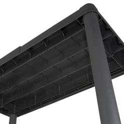 Gardeco Reol m/4 hyller plast - | Reoler & Romdelere