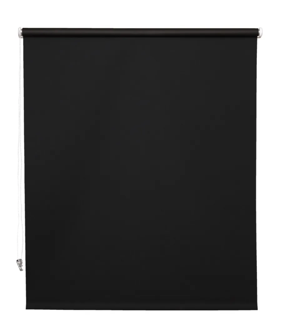 Rullegardin mørklegging svart 80 x 175 cm | Rullegardiner
