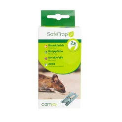 SafeTrap musefeller i metall - 2-pk. | Feller