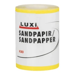 Luxi Sandpapir rulle korn 80 - 93 mm x 5 meter | Sandpapir