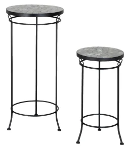 Sunlife Sidebord Rom mosaikk 2 stk. - ® | Boliginnredning|Øvrige Hagemøbler