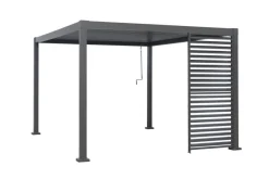 Outfit Sidepanel til pergola m/lameller - | Paviljonger & Partytelt