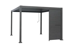 Outfit Sidepanel til pergola m/lameller - | Paviljonger & Partytelt