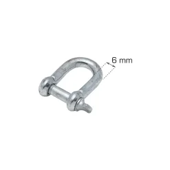 Home it Sjakkel 6 mm 2 stk. | Kjettinger & Vaiere