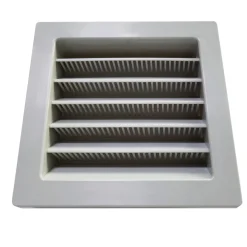 Sjalusirist 15 x 15 cm grå | Ventilasjon