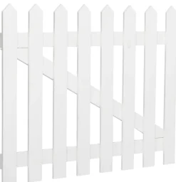 Skagenport 100 x 80 cm hvit | Gjerder|Hageporter