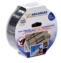 Sklisikker tape svart 25 mm x 5 meter | Boliginnredning|Tape