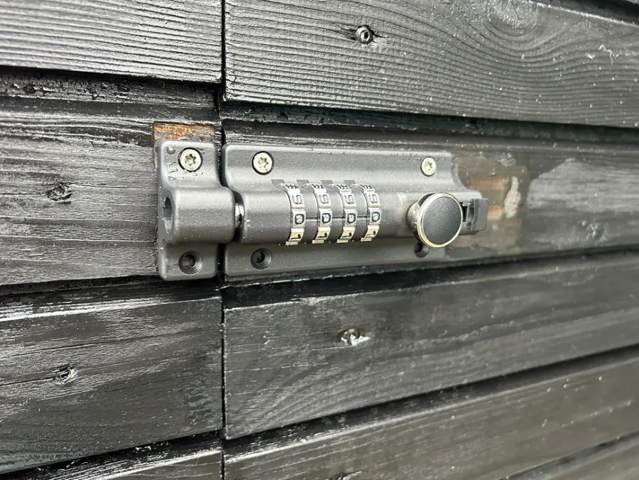 The Lock Skåtelås med kodelås 120 x 48 mm | Låsebeslag