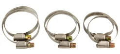 Slangeklemmer mix 1"- 1 1/4" - 1 1/2" - 6 stk. | Vvs-Artikler