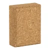 Luxi Slipekloss i kork - 93 x 70 x 30 mm | Sandpapir