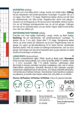 Weibulls Snittbønne høy "Helda" | Frø