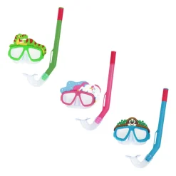 Bestway Snorkelsett - 3 forskjellige dyredesign | Strand- & Badeleker|Bassengtilbehør & Pleie