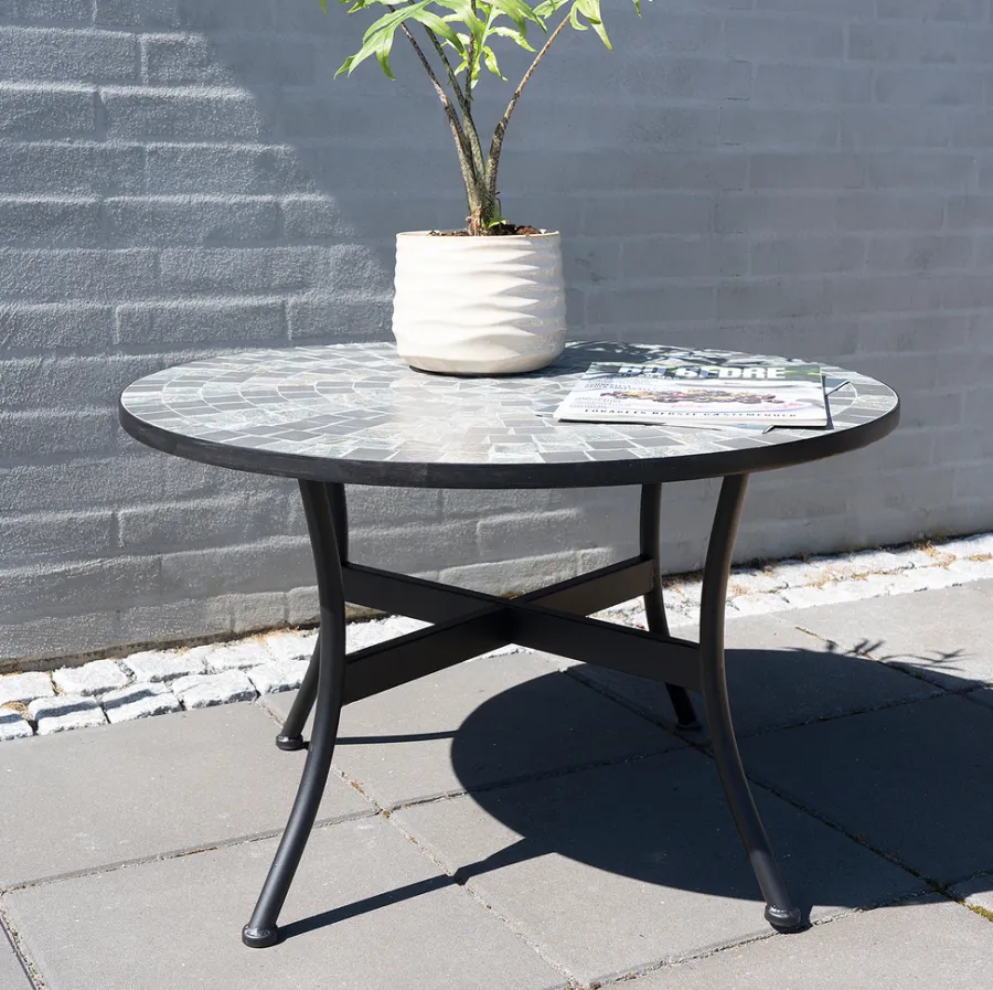 Sunlife Sofa/loungebord Rom mosaikk Ø76 cm - ® | Hagebord|Loungemøbler