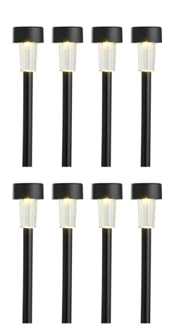 Garden Solcellelamper til hagen H35,5 cm 8-pk. - ® | Lys & Hagedekorasjoner|Solcellelamper