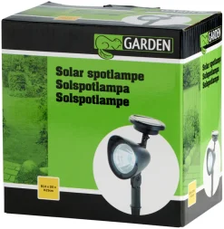 Garden Solcellelampe Spotlight 19 cm - ® | Solcellelamper