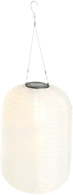 Garden Solcellelykt avlang Ø24 x H38 cm – ® | Dekorativ Belysning - Utendørs|Solcellelamper
