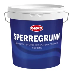 Gjøco Sperregrunn hvit base 2,7 liter - | Grunning