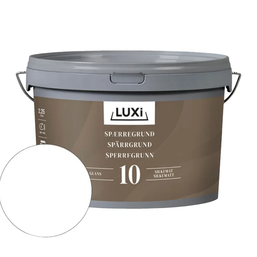 Luxi Sperregrunning til tre 2,25 liter - | Grunning