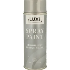Luxi Spraymaling chrome sølv blank 400 ml - | Spraymaling