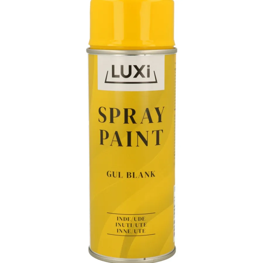 Luxi Spraymaling gul blank 400 ml - | Spraymaling