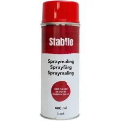 Stabile Spraymaling signalrød 400 ml - | Spraymaling
