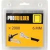 Probuilder Stifter 6 mm 2000 stk. - | Øvrig Tilbehør