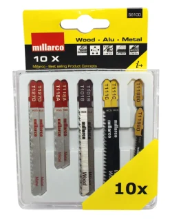 Millarco Stikksagblad "T" 10 stk. | Sagblader