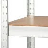 Stålreol galvanisert m/5 hyller - 90 x 180 x 45 cm | Arbeidsbord & Reoler