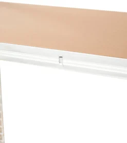 Stålreol m/4 hyller - 90 x 190 x 40 cm | Arbeidsbord & Reoler