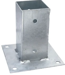 Stolpesko galvanisert 71 x 71 x 150 mm | Stolper & Påler