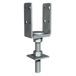 Boke Stolpesko justerbar 70-78 mm 3" | Bygningsbeslag