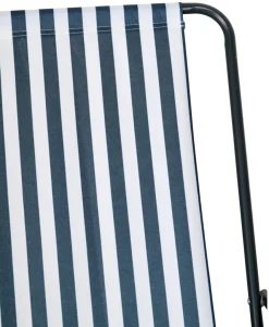 Sunlife Strandstol Albany i metall og polyester - ® | Sesongavslutning|Hagestoler