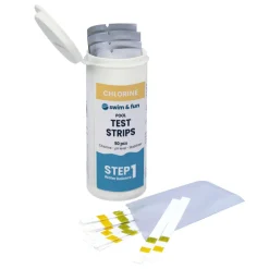 Swim & Fun Pool Test Strips 50 stk. | Bassengtilbehør & Pleie