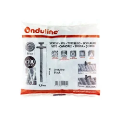 Onduline Takskrue til bitumen takplater 0,39 x 60 mm 100 stk. | Skruer