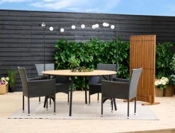 Sunlife Terrasseavskjerming New York akasie – ® | Sesongavslutning|Levegger