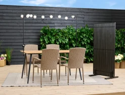 Sunlife Terrasseavskjerming New York akasie – ® | Sesongavslutning|Levegger