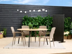 Sunlife Terrasseavskjerming New York akasie – ® | Sesongavslutning|Levegger