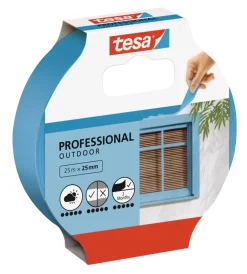 Tesa Maskeringstape Professional Outdoor 25 mm x 25 meter | Tape