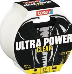 Tesa Ultra Power klar reparasjonstape 48 mm x 10 meter | Tape