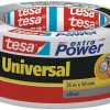 Tesa Universal gaffatape sølv 50 mm x 25 meter | Tape