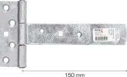 Home it T-hengsel galvanisert 150 mm | Grep & Hengsler