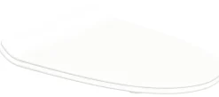 Toalettsete til Ifö Cera hvit slimline med soft close | Toalettseter