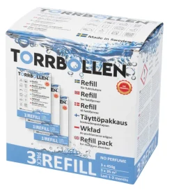 Torrbollen Original refill 3-pk til fuktfjerner | Avfuktere