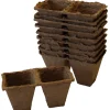 Weibulls Torvpotter firkantet 6 cm - 20 stk. | Forspiring