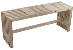 Sunlife Trallebenk Savannah rustikk 110 x 32,5 cm - ® | Sesongavslutning|Hagebenker