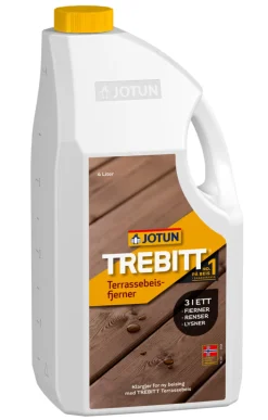Jotun Trebitt Terrassebeisfjerner 4 liter - | Tre-, Flise- Og Murrens