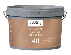 Luxi Tre- og metallmaling vannbasert 2,5 liter - | Tre- Og Metallmaling