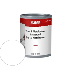 Stabile Tre- og metallprimer vannbasert 0,75 l - | Tre- Og Metallmaling